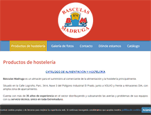 Tablet Screenshot of basculasmadruga.com